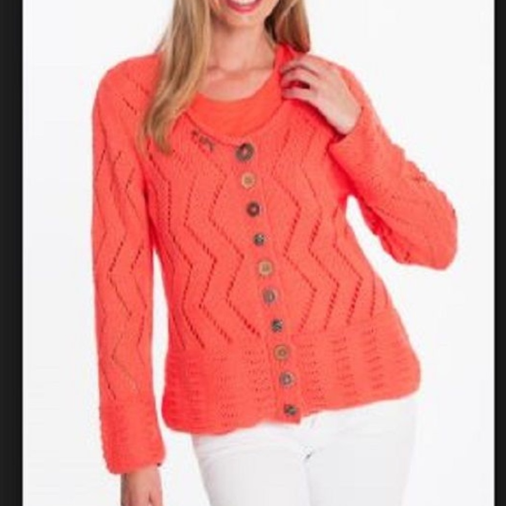 Pure Handknit Dune Crop Cardigan Sweater #1036